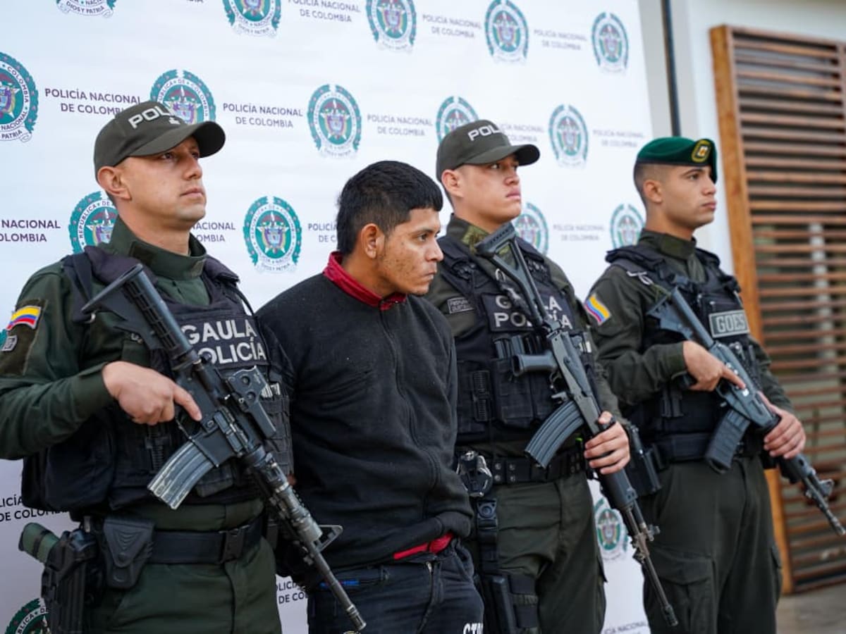 Cayó alias ‘Marco Pérez’, peligroso extorsionista de la banda criminal Los Satanás en Soacha