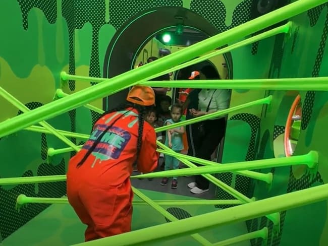 Cortesía: Nickelodeon Slime Experience