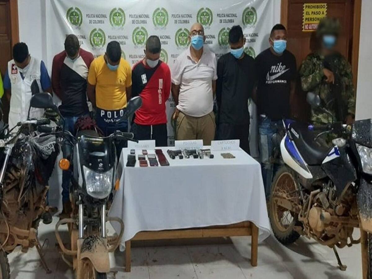 Policía desarticula banda delincuencial Los Monarca en Montelíbano