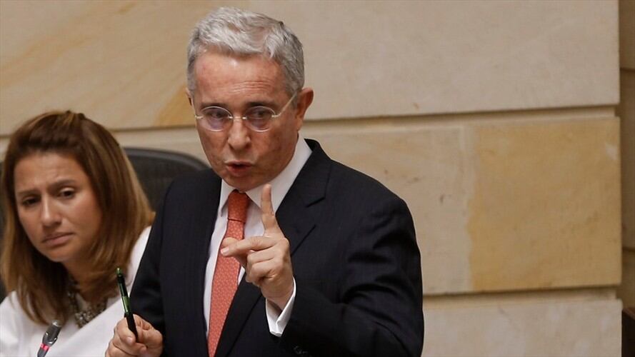 Álvaro Uribe Vélez, senador colombiano.. Foto: Colprensa