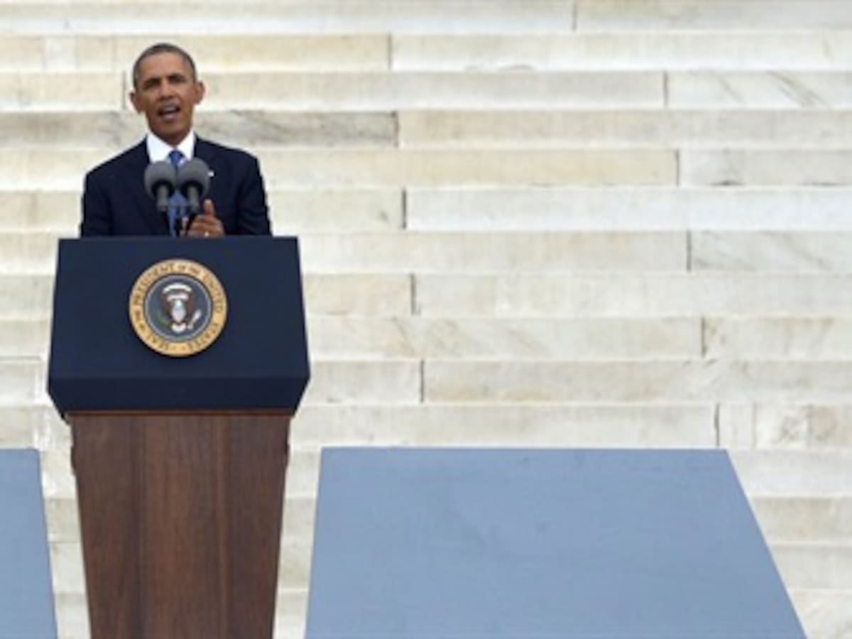 Obama y su discurso en el aniversario de Martin Luther King