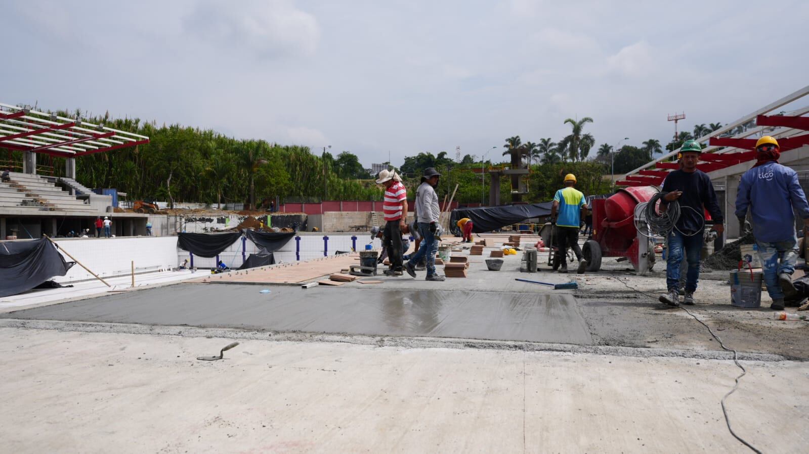Obras en la piscina olímpica de Pereira - Alcaldía de Pereira.
