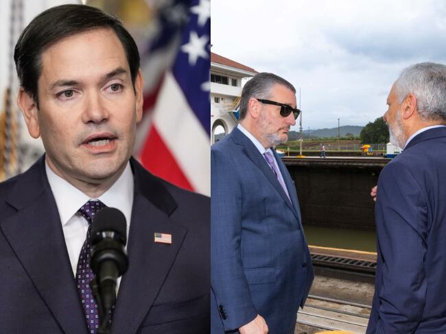 Secretario Marco Rubio se reúne con el Comando Sur en Florida en medio de movilización de buques de guerra. El senador republicano Ted Cruz viajó a Panamá y visitó el Canal.