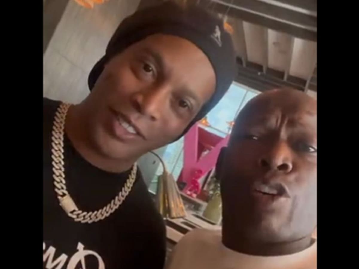 Ronaldinho y 'Tino' Asprilla manifiestan su apoyo a 'Rodolfinho' Hernández