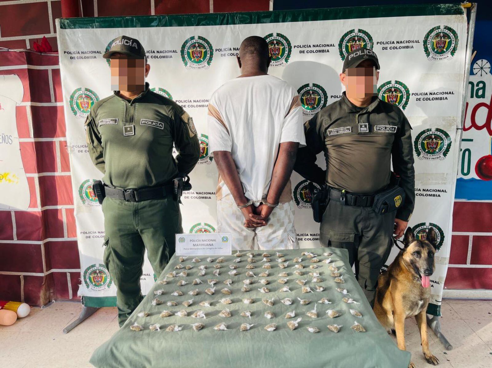 Capturado alias ‘Lucho’ en el mercado de Bazurto por tráfico de estupefacientes