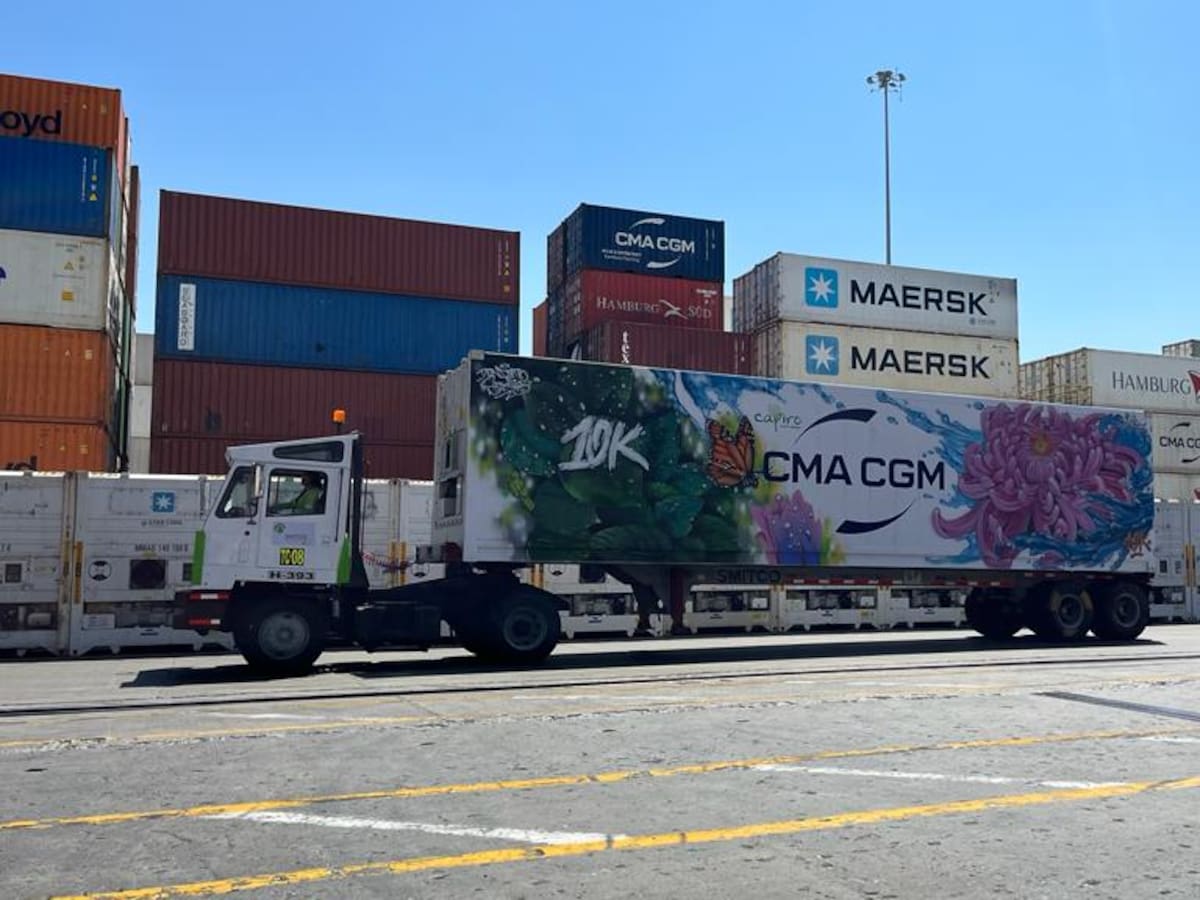 Desde Santa Marta sale el contenedor 10 mil del mayor exportador marítimo de flores