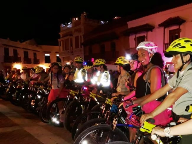 Policía de Cartagena conmemoró el día internacional de la mujer