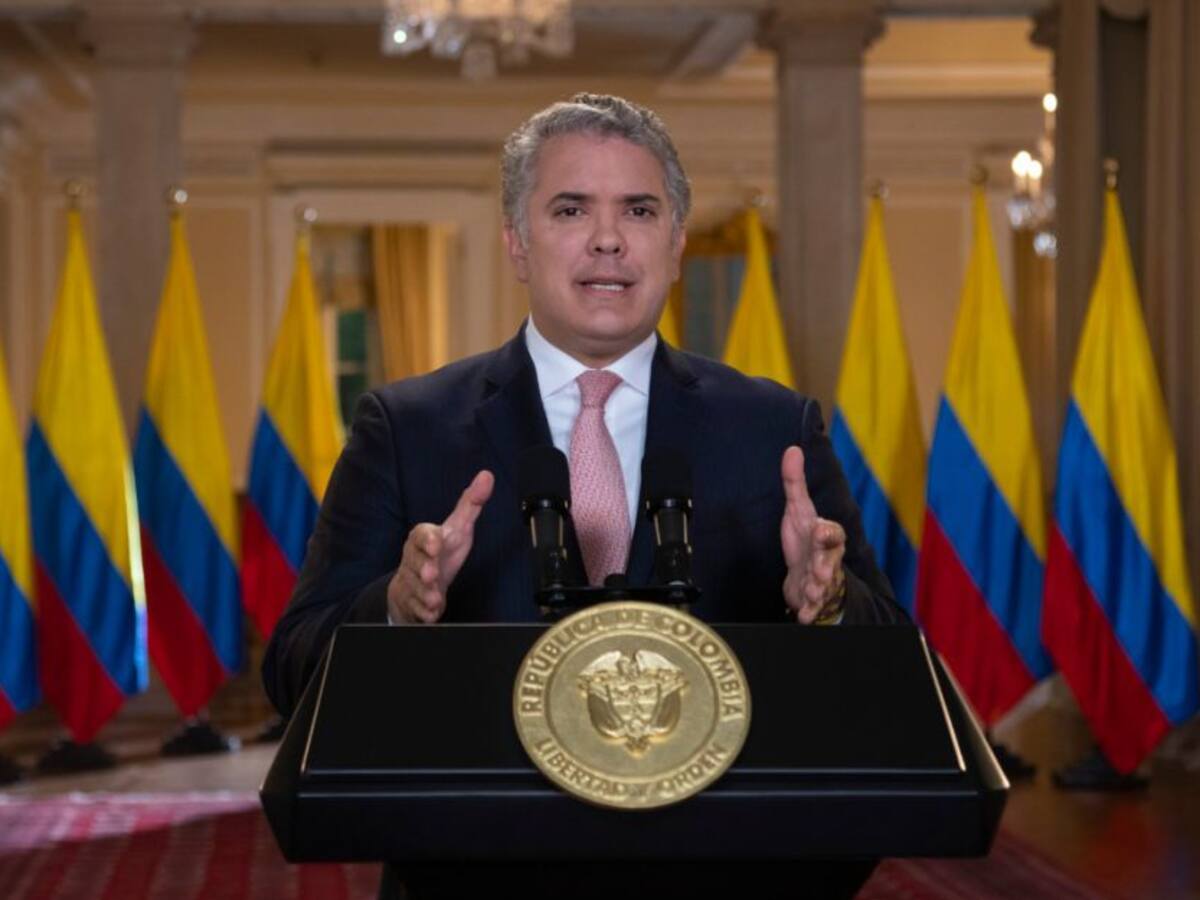 Duque llamó a la comunidad internacional a luchar contra el narcotráfico