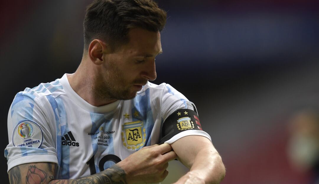 Lionel Messi en la Copa América 2021