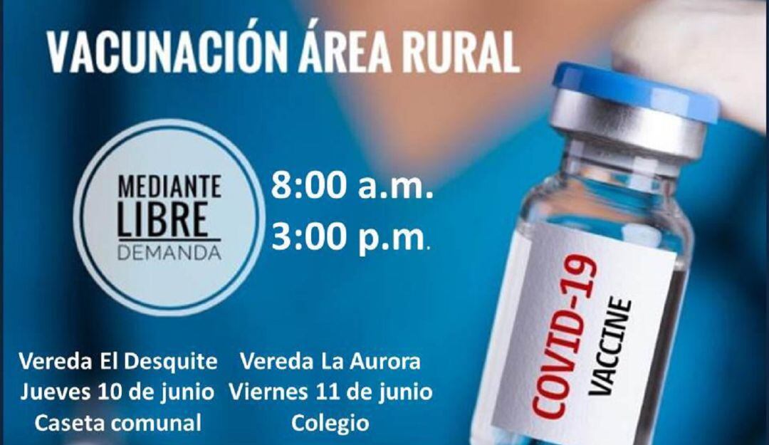 Vacunación en Manizales