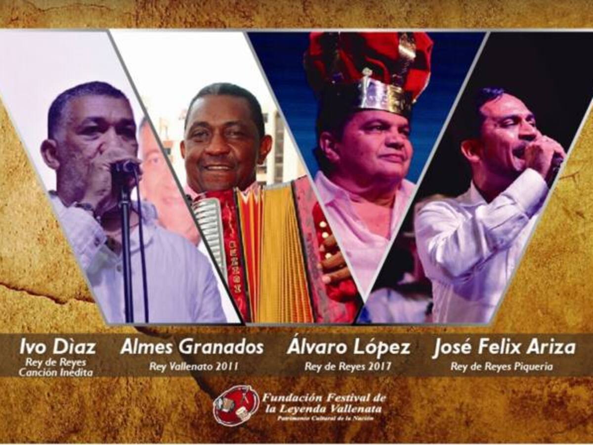 Reyes del Festival de la Leyenda Vallenata se presentarán en Cúcuta
