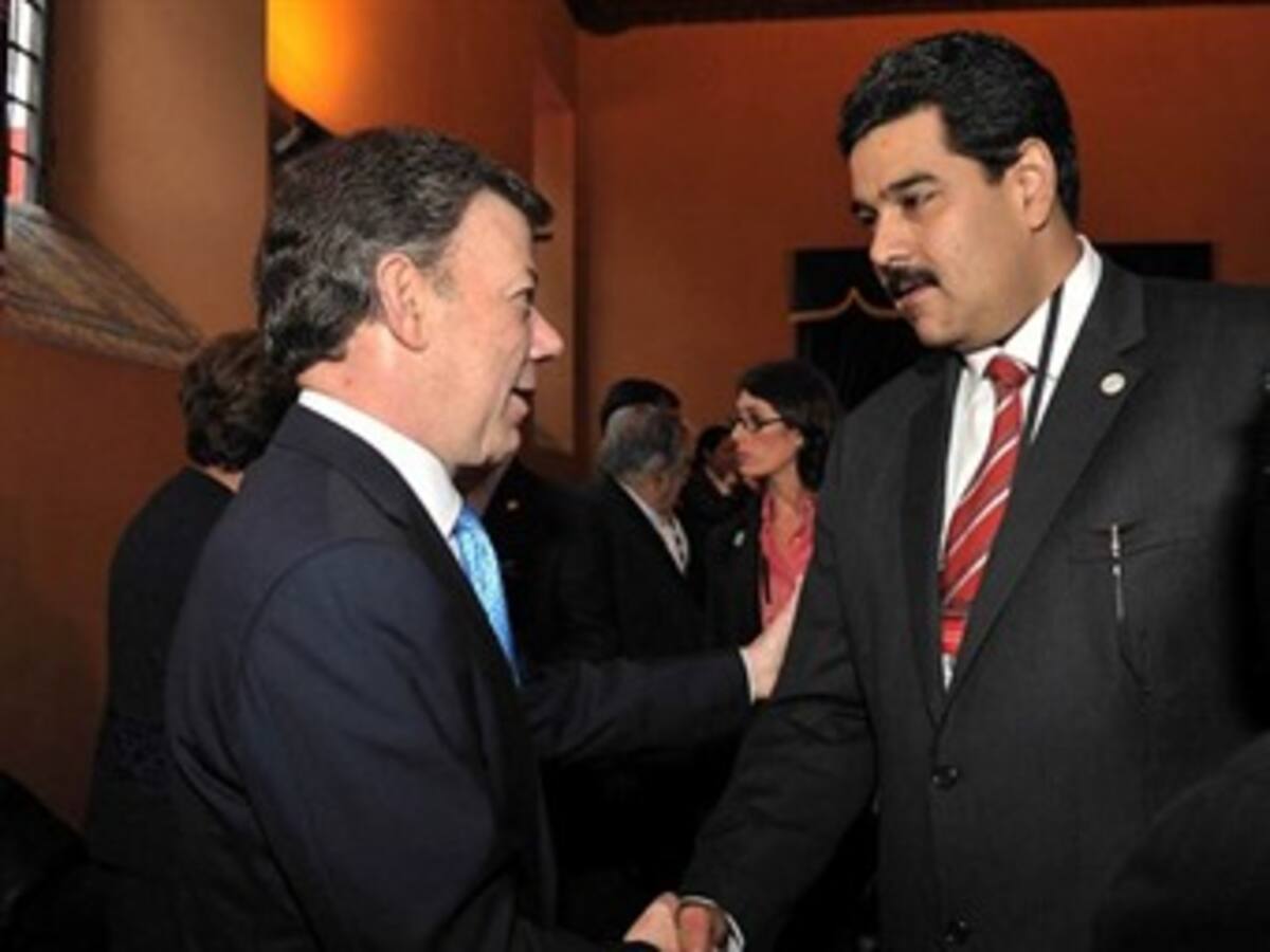 Maduro y Santos retomarán el diálogo tras el enojo del venezolano