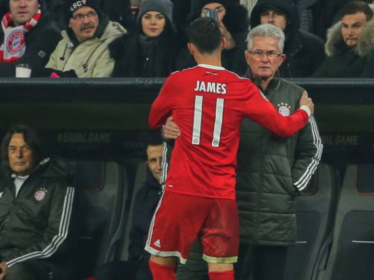 James está bastante bien: Heynckes, entrenador del Bayern Múnich