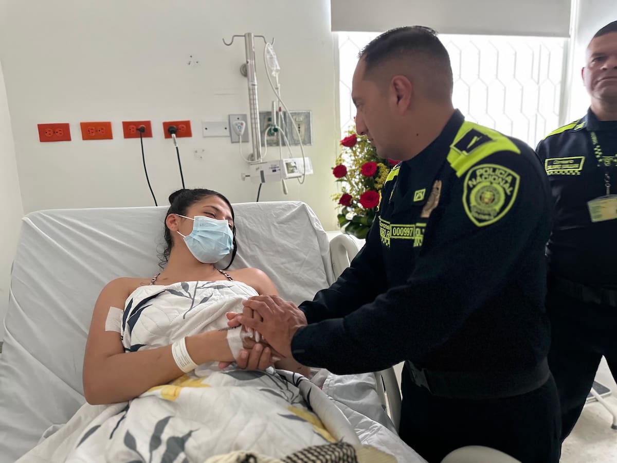 Patrullera herida contó cómo sobrevivió a la acción criminal que casi acaba con su vida