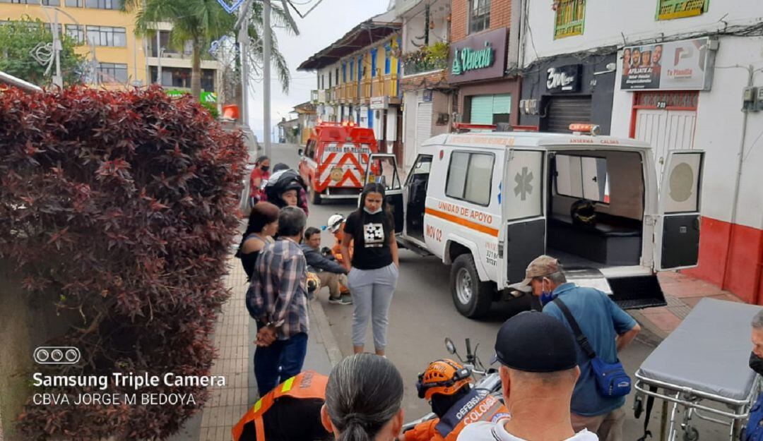 Foto: Defensa Civil de Anserma, Caldas.