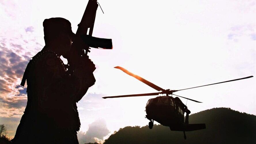La Fuerza Aérea señaló que las misiones de reconocimiento y vigilancia se mantienen en todo el suroccidente colombiano. Foto: Getty Images