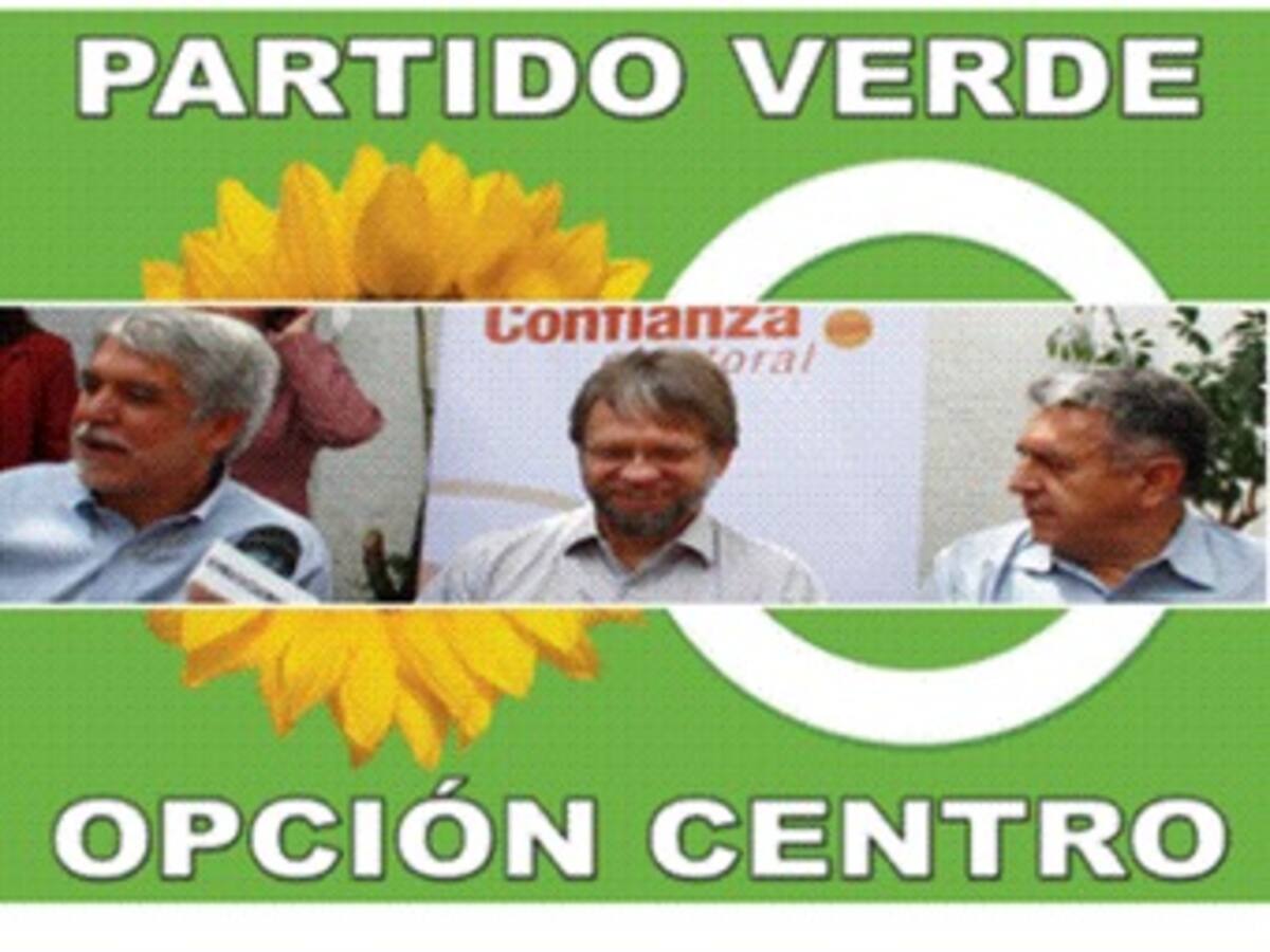 Los llamados 'trillizos' se suman al partido Verde Opción Centro