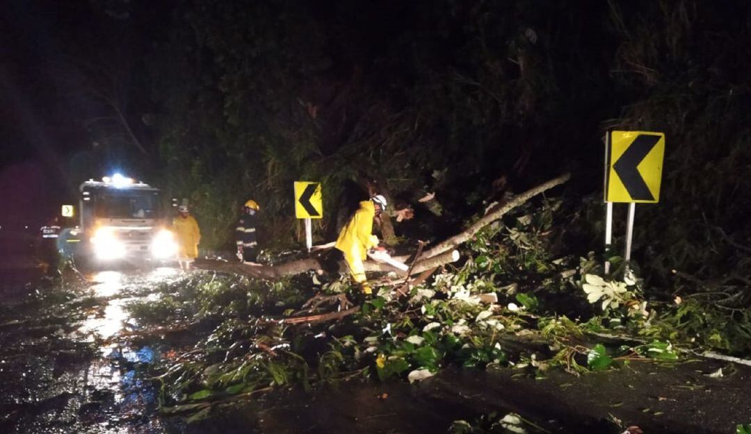 Los organismos de socorro están en alerta.