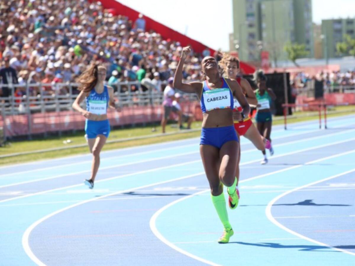 Un oro más: Valeria Cabezas ganó en los Olímpicos de la Juventud