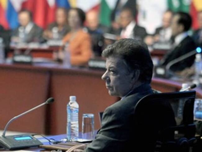 &#039;El gran reto en el mundo es combinar el ajuste fiscal con crecimiento&#039;: Presidente Santos