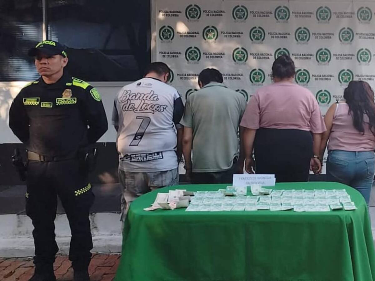 Cae red en La Dorada, Caldas, que se dedicaba a emitir y distribuir monedas falsas.