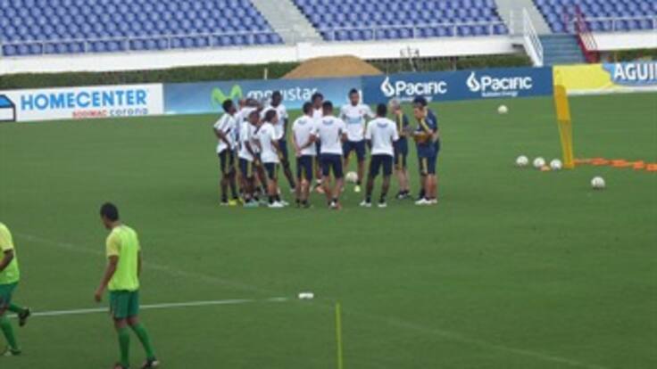La Selección Colombia entrenó en el Metropolitano con su nómina completa