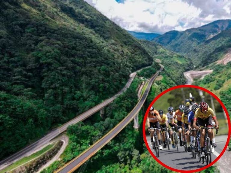 Vía al Llano/ Photo Center- Ciclistas / Colprensa