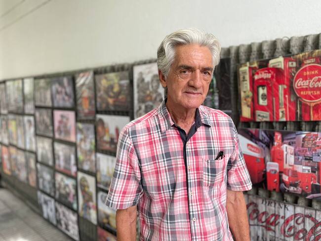 Gonzalo Ramírez, el vendedor de cuadros de la Avenida 0