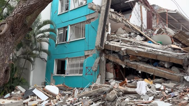 Inicia en Cali demolición de edificios afectados por el terremoto: en el primero murió una abuelita
