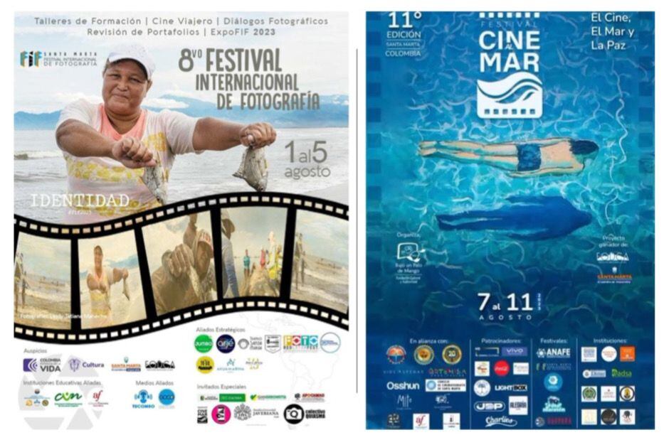 Festival Internacional de Fotografía y el Festival de Cine al Mar