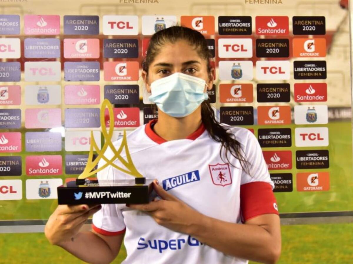 América se instala en los cuartos de final de la Libertadores Femenina