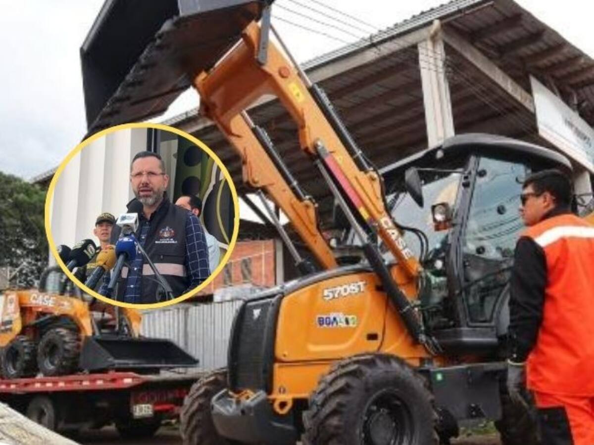 ¿$3.000 millones para maquinaria amarilla? Alcalde de Bucaramanga responde