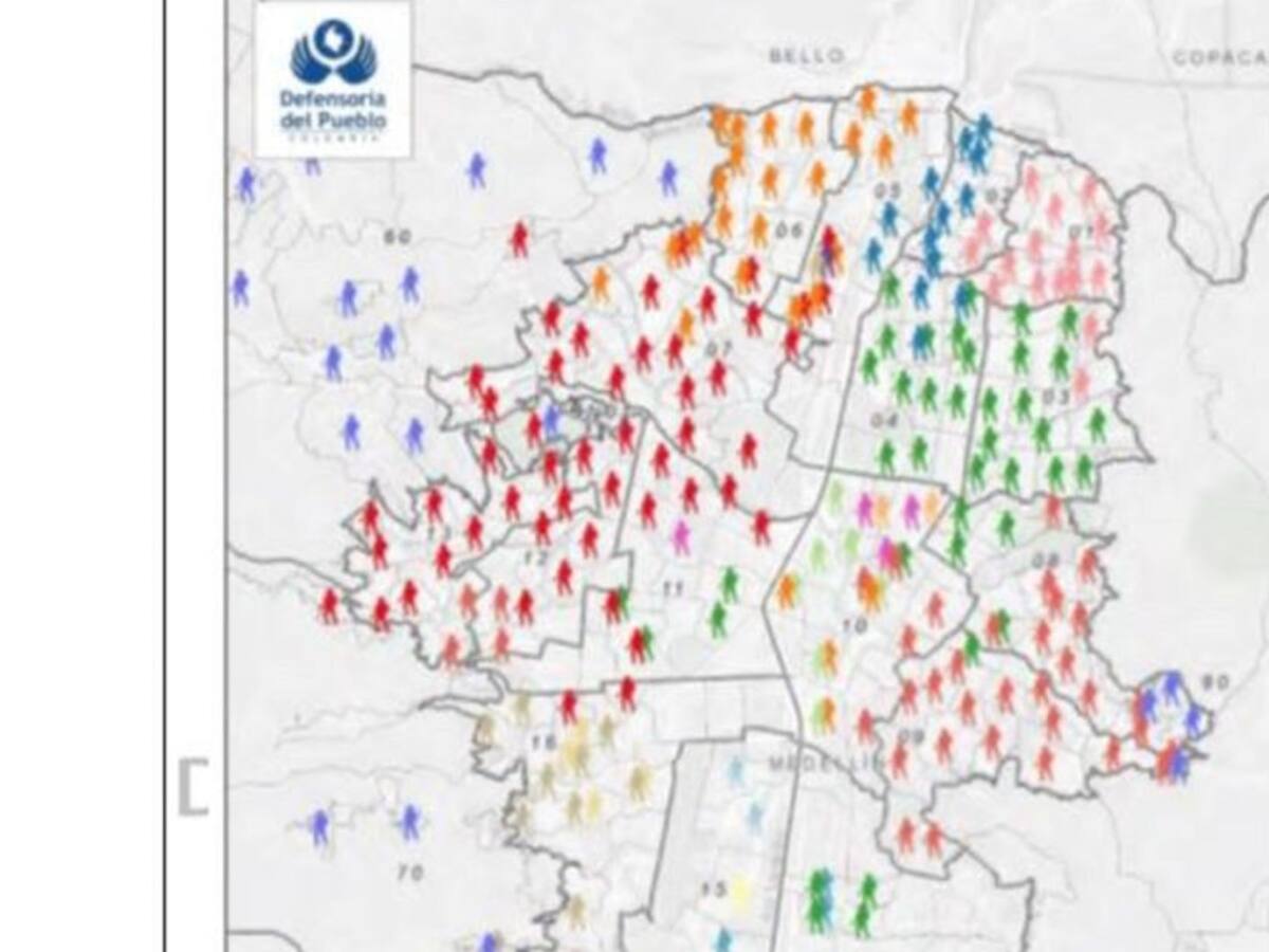 6 comunas de Medellín están riesgo por presencia de grupos ilegales