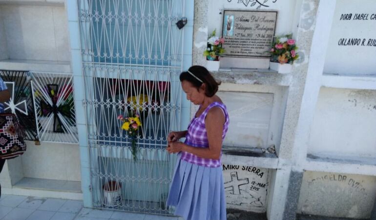 Familiares de victimas de las corralejas del 20 de enero de 1980