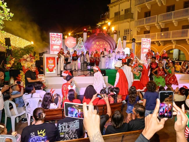 Vive tu Plaza navideño reunió a más de 34 mil personas en Cartagena