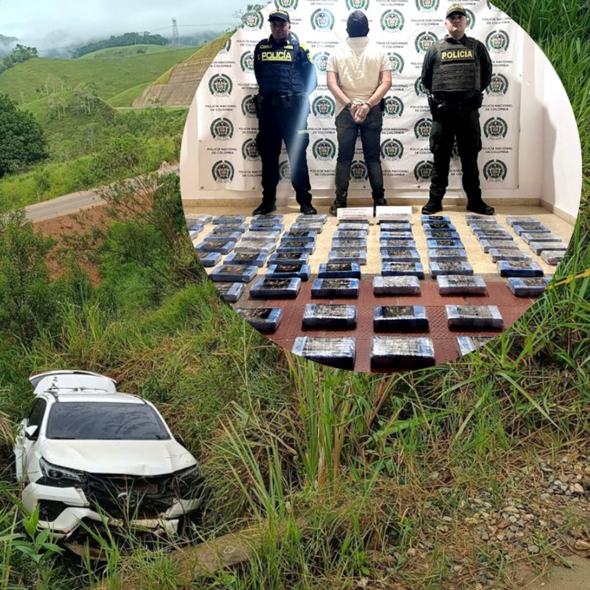 En Antioquia incautaron un cargamento de cocaína valorado en más de $500 millones