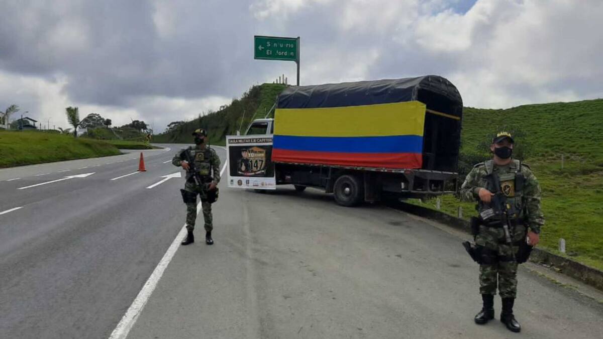 Vías del Eje Cafetero estarán militarizadas durante el 20 de julio