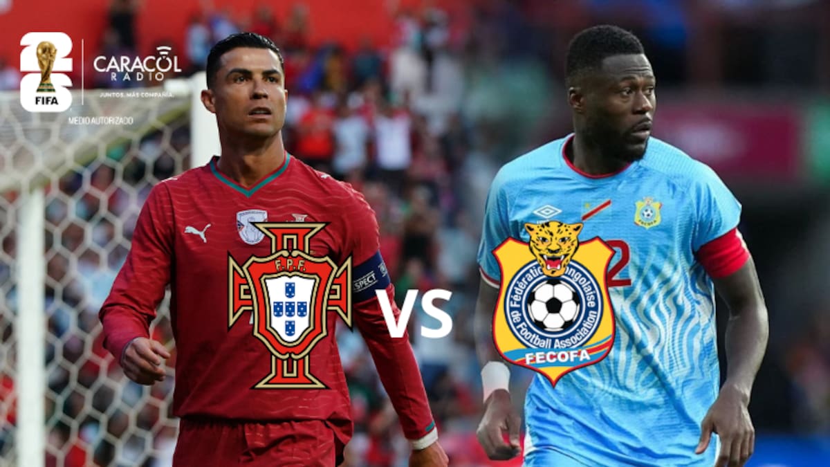 🔴 Portugal vs. RD Congo EN VIVO | Siga la transmisión del partido del primer partido del Grupo K