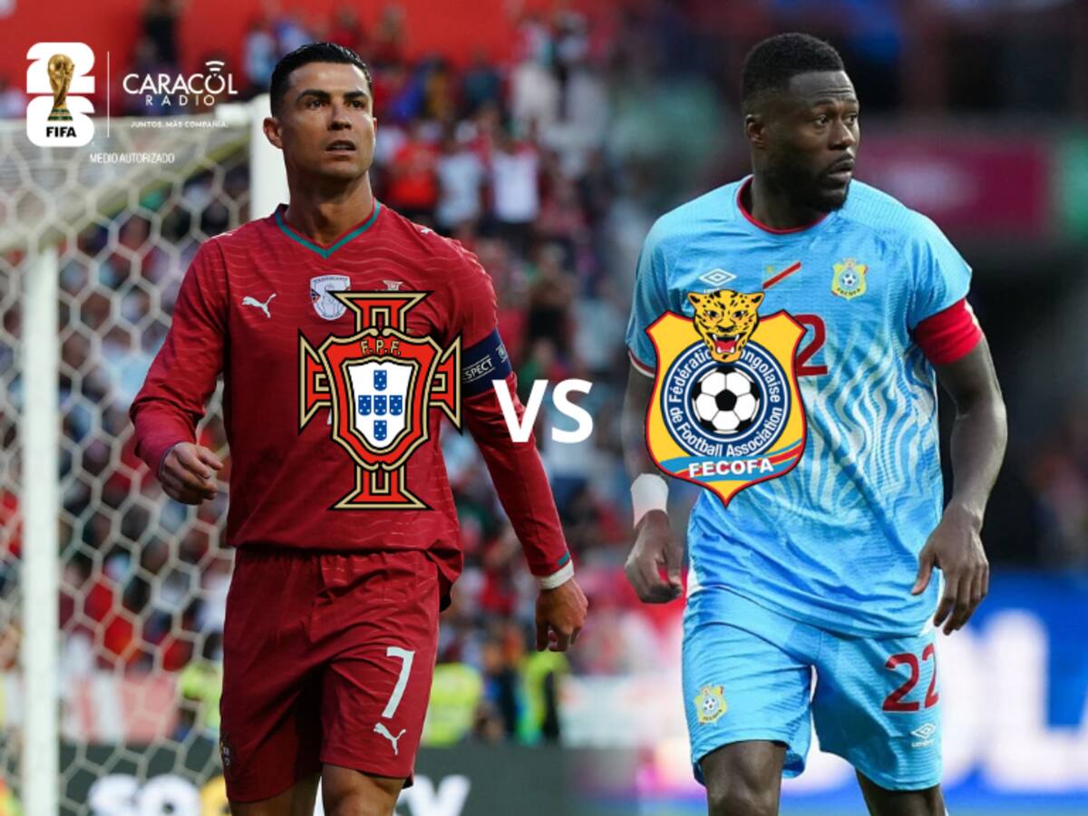 🔴 Portugal vs. RD Congo EN VIVO | Siga la transmisión del partido del primer partido del Grupo K