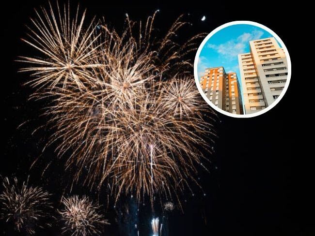 Uso de pólvora en conjuntos residenciales Foto: Getty Images