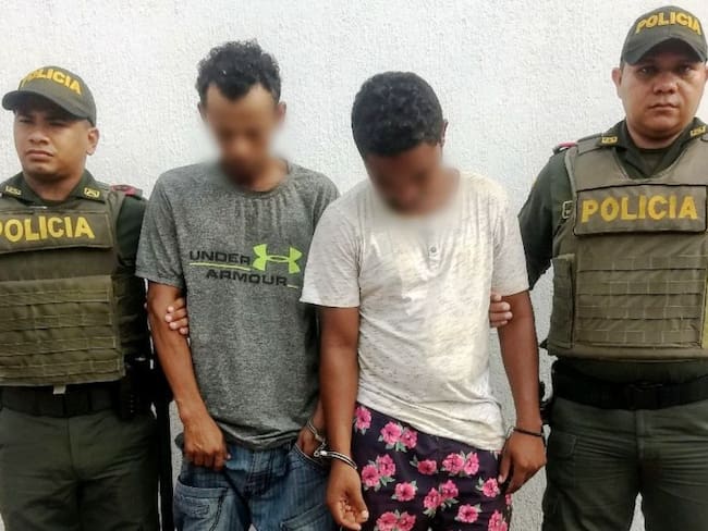Policía de Bolívar logra las primeras dos capturas en Arjona