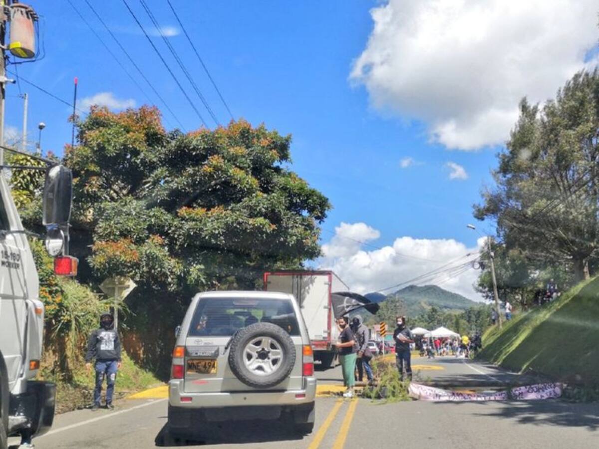 En Tarazá y El Carmen de Viboral hubo movilizaciones del 20 de julio