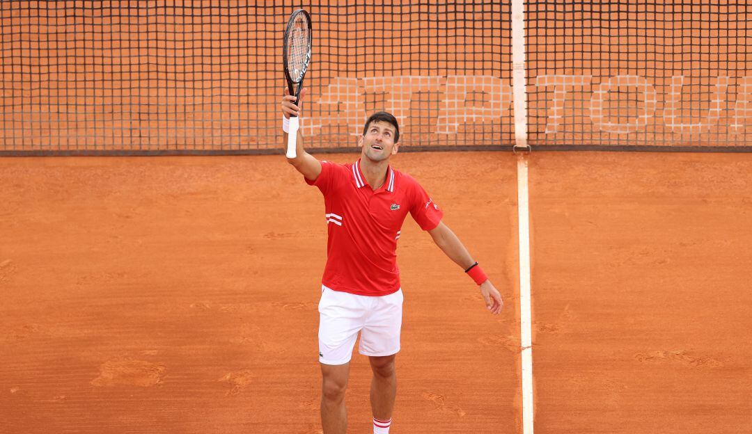 Novak Djokovic en el Masters 1000 de Montecarlo