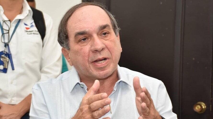 Alberto 'Tico' Aroca Saad era miembro directivo del Valledupar FC. Foto: Tomada de @ivanmoronc