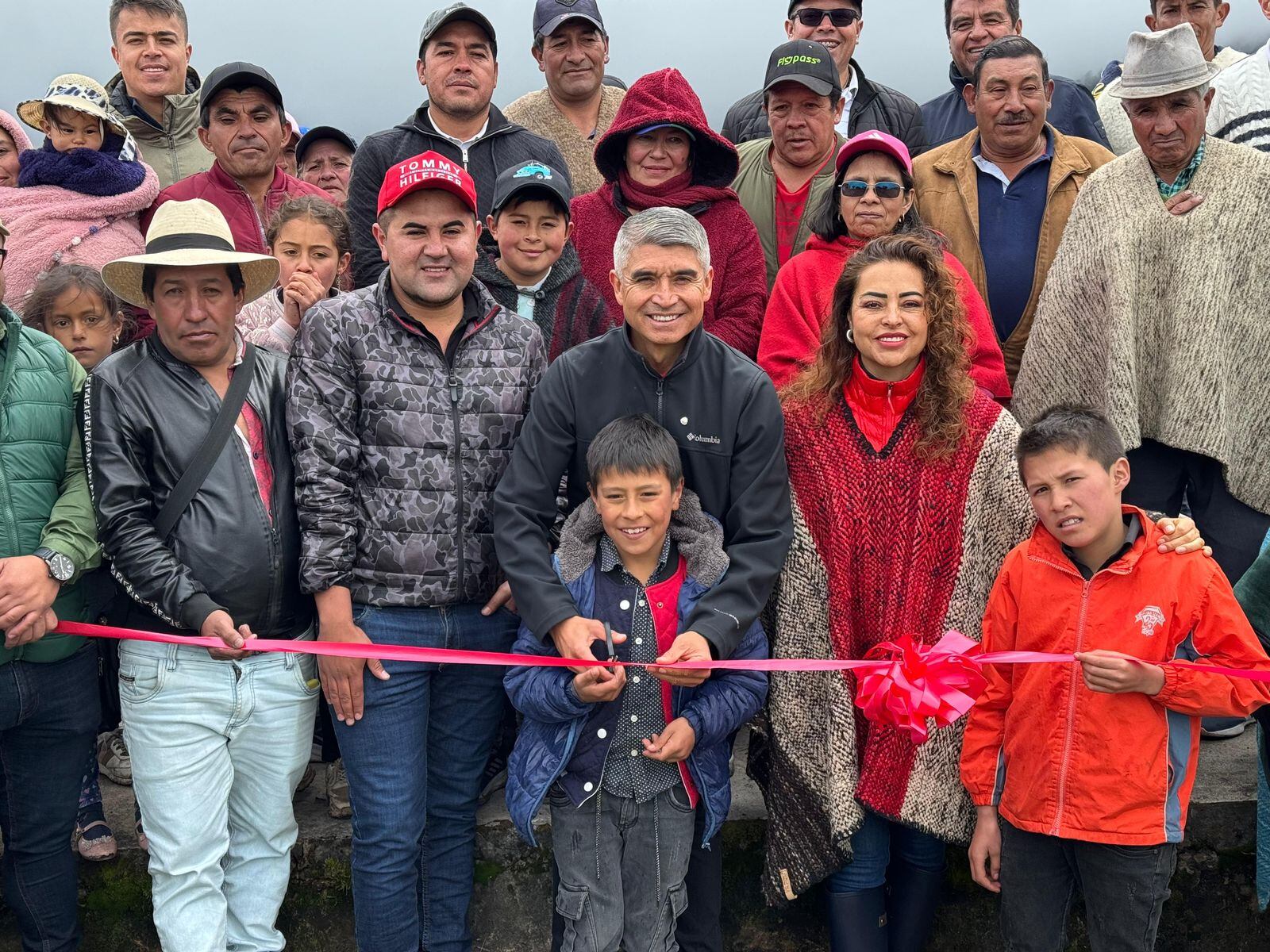 El alcalde de Samacá, Wilson Castiblanco Gil, inauguró la Planta de Tratamiento de Agua Potable en la vereda Pataguy, sector Rama Blanca / Foto: Prensa alcaldía de Samacá.