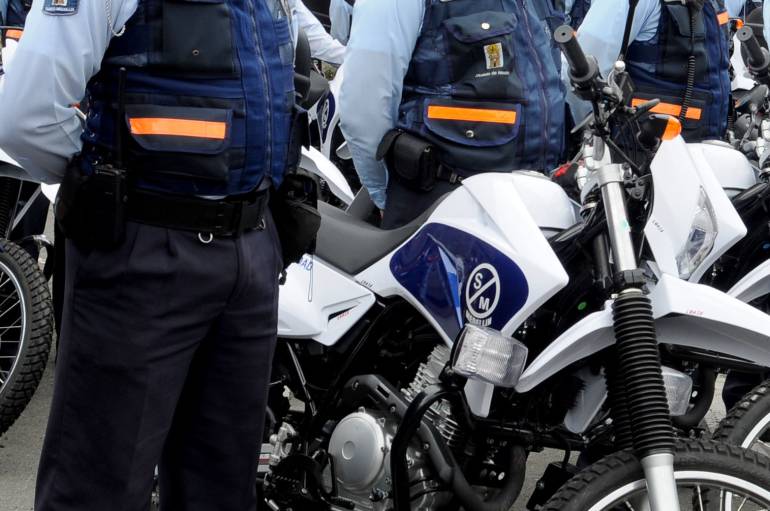 El agente fue atendido en la Clínica Las Américas