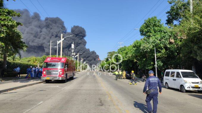 Caracol Radio - Incendio