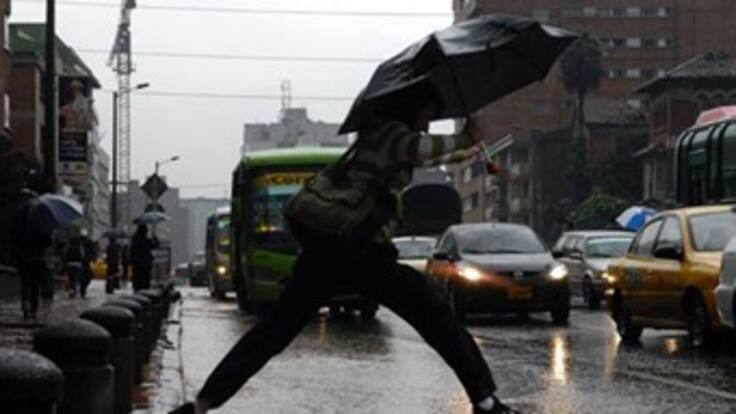 Las lluvias de las últimas horas en Bogotá fueron las más intensas de los últimos cinco años