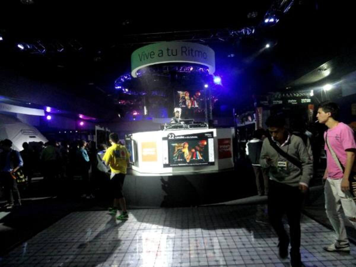 Escenarios de ocio en el Campus Party.