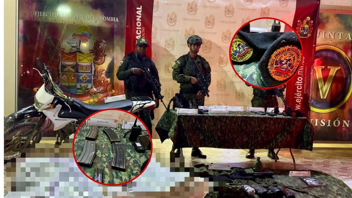 Combates en Sevilla - Valle dejan dos bajas en la estructura Yair Bermúdez del Frente 57 de las FARC